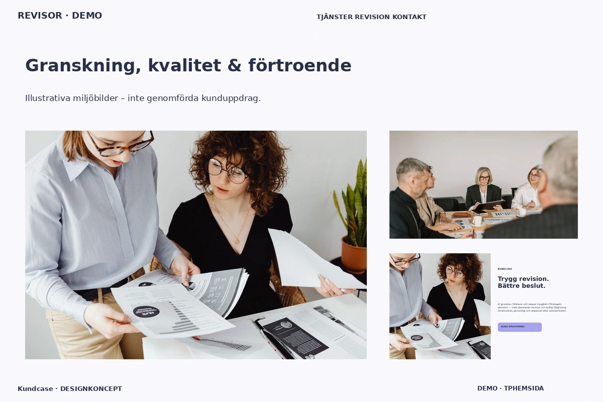 Kundcase – Granskning, kvalitet & förtroende för revisor