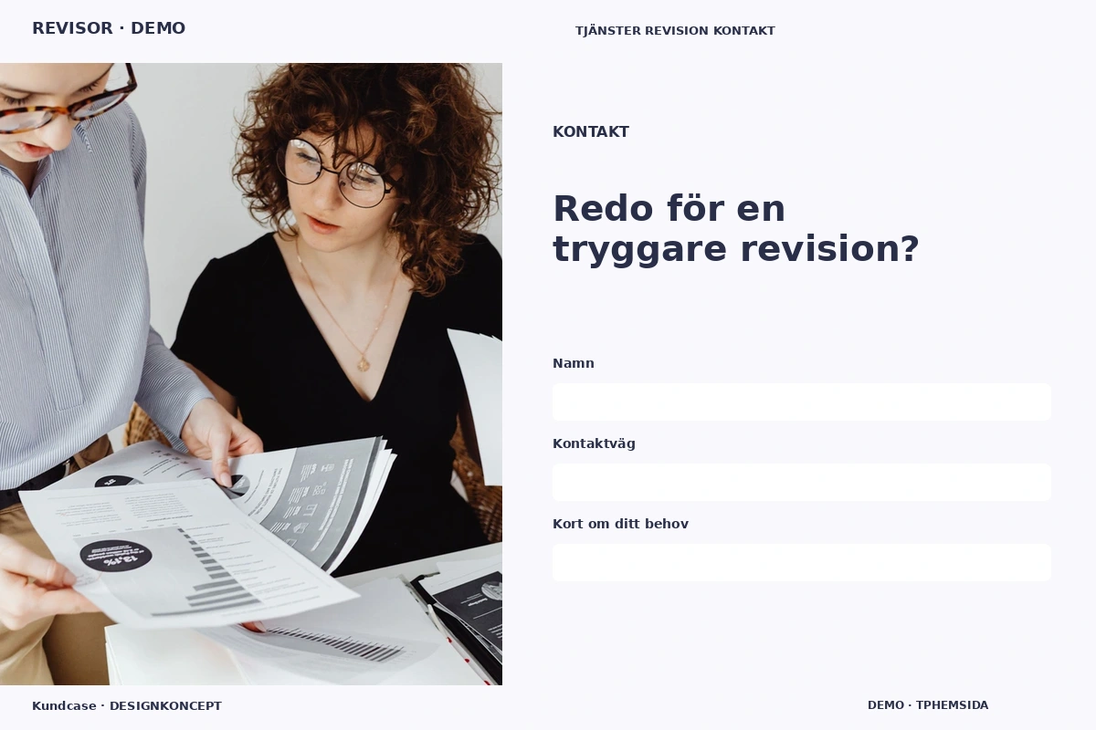 Kundcase – Kontakt för revisor