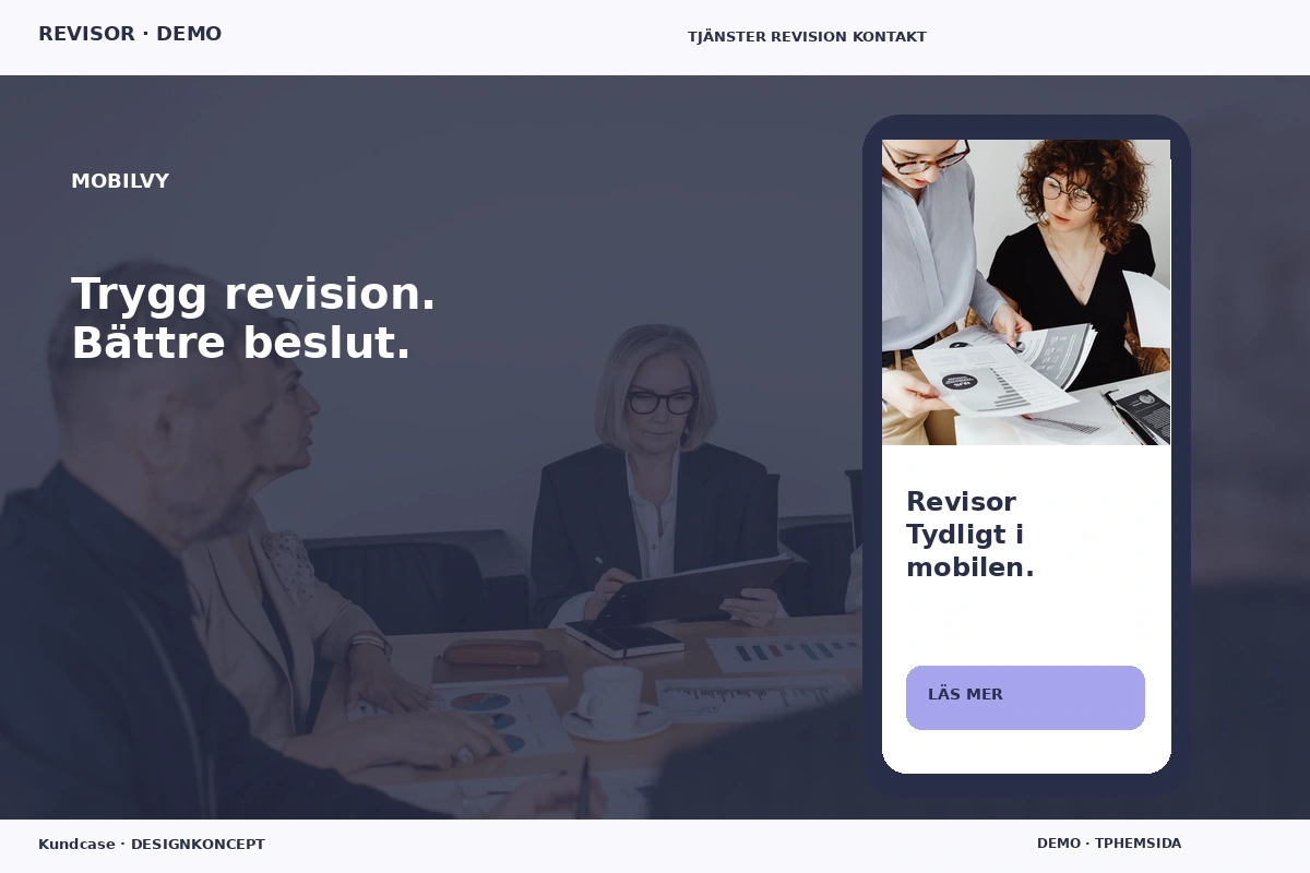 Kundcase – Mobilvy för revisor