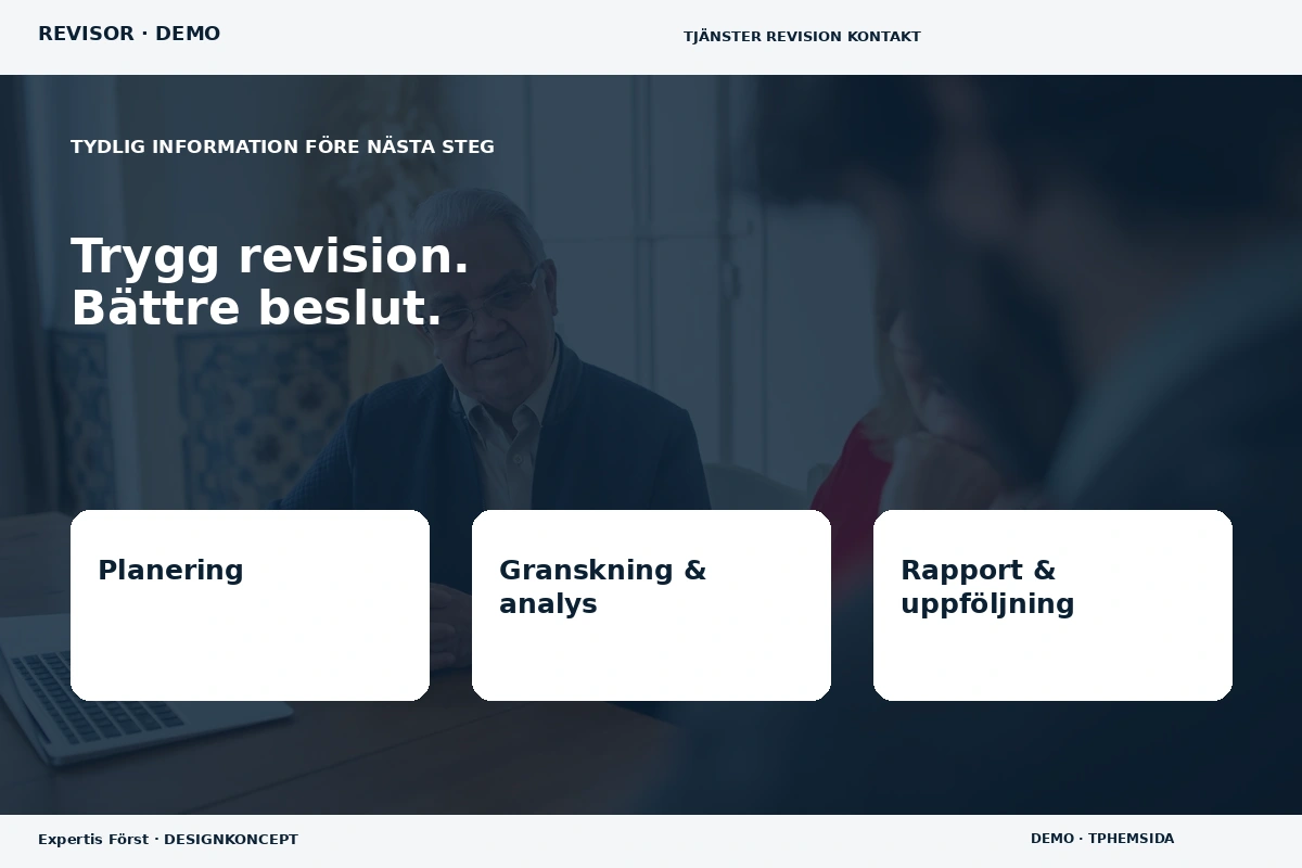 Expertis Först – Inför ditt val för revisor