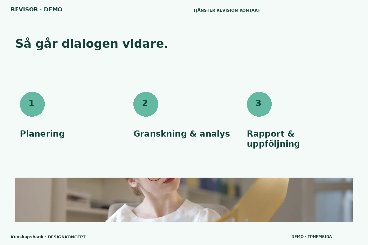 Kunskapsbank – Så fungerar dialogen för revisor