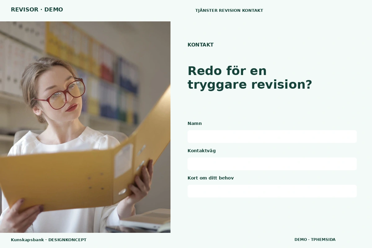 Kunskapsbank – Kontakt för revisor