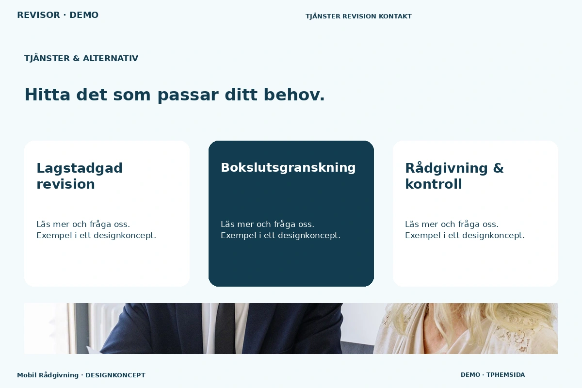 Mobil Rådgivning – Tjänster & alternativ för revisor