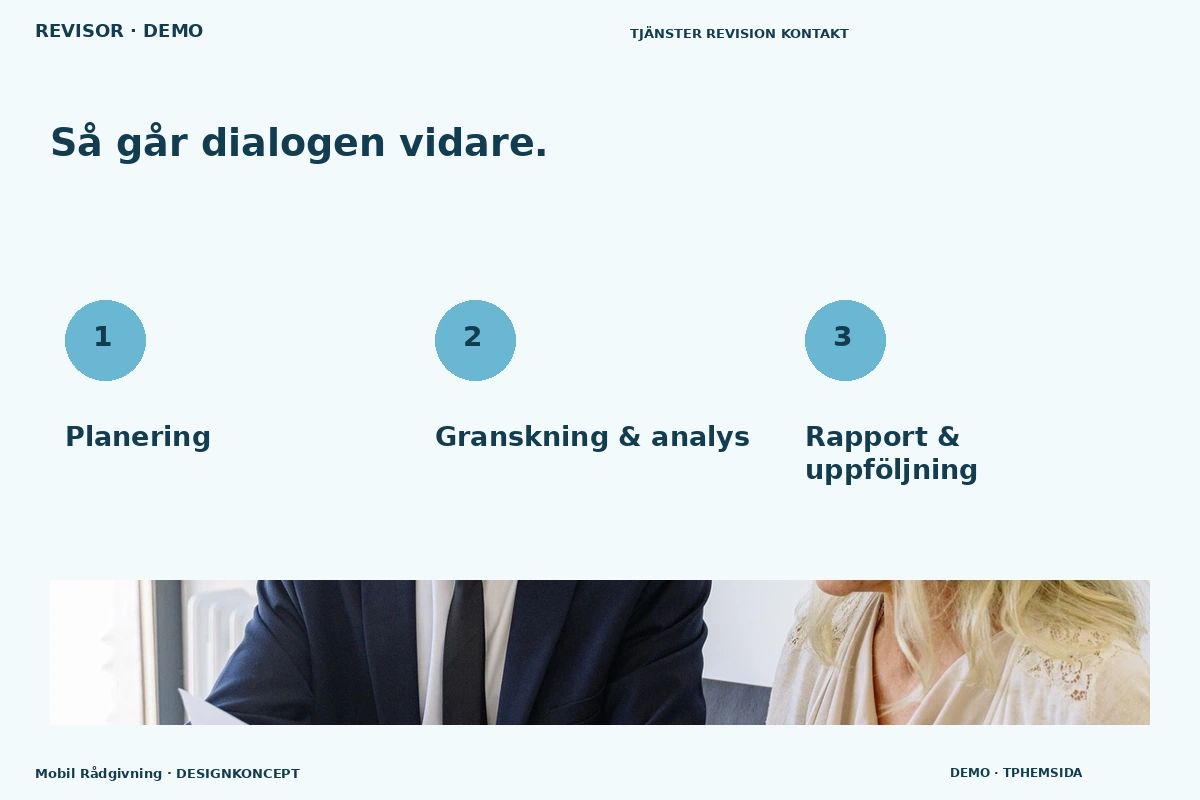 Mobil Rådgivning – Så fungerar dialogen för revisor