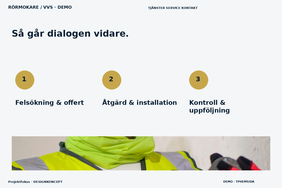 Projektfokus – Så fungerar dialogen för rörmokare / vvs