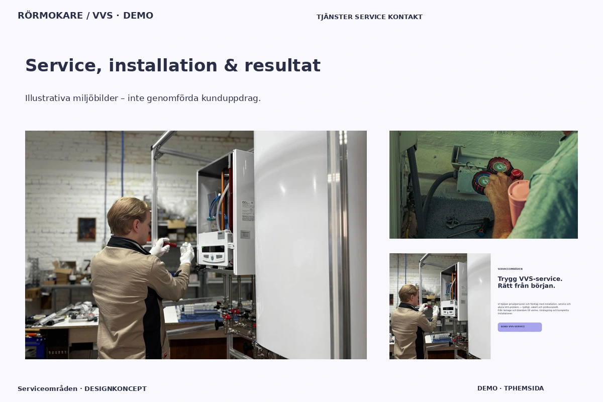 Serviceområden – Service, installation & resultat för rörmokare / vvs