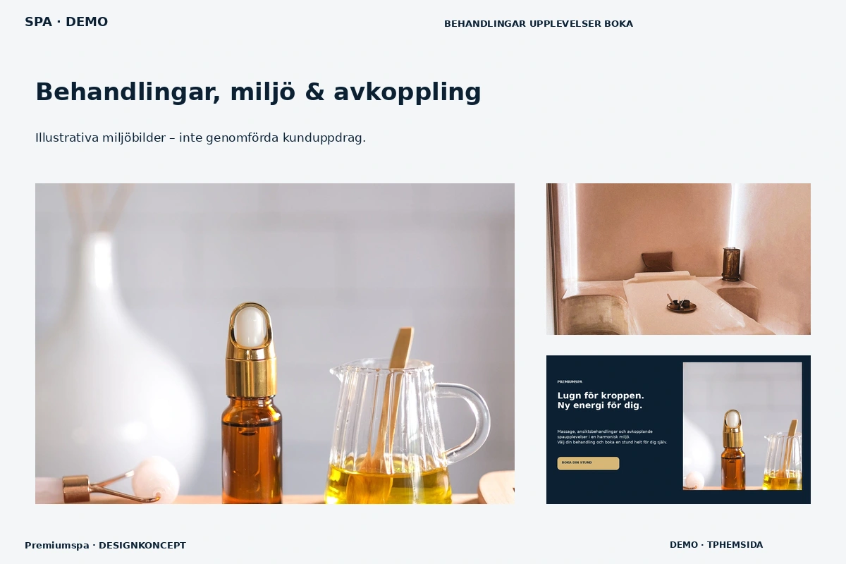 Premiumspa – Behandlingar, miljö & avkoppling för spa