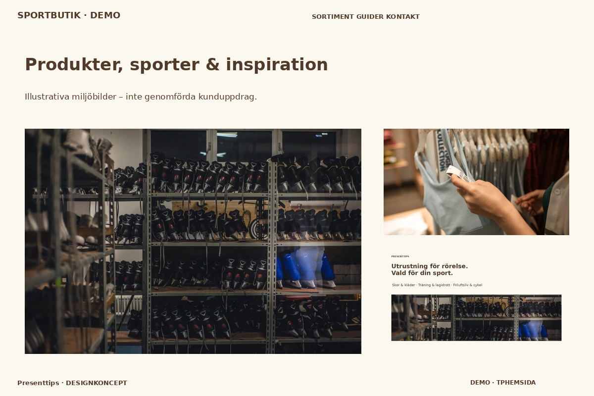 Presenttips – Produkter, sporter & inspiration för sportbutik