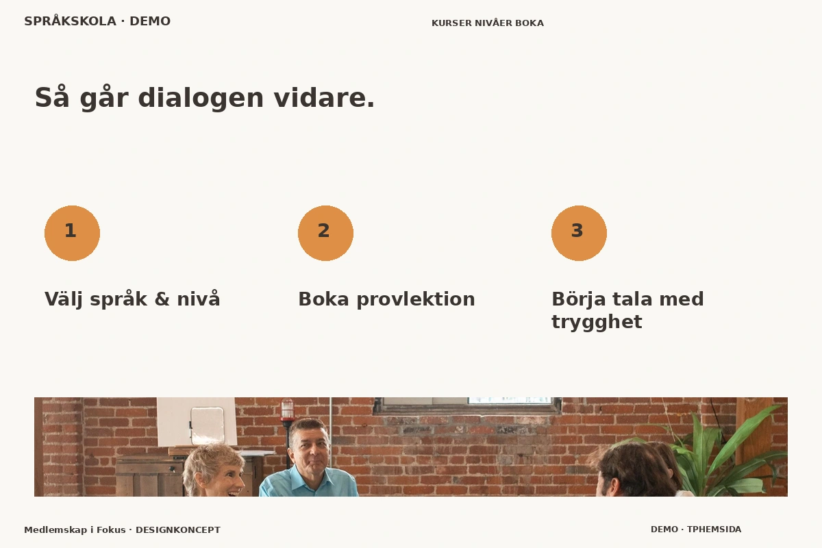 Medlemskap i Fokus – Så fungerar dialogen för språkskola