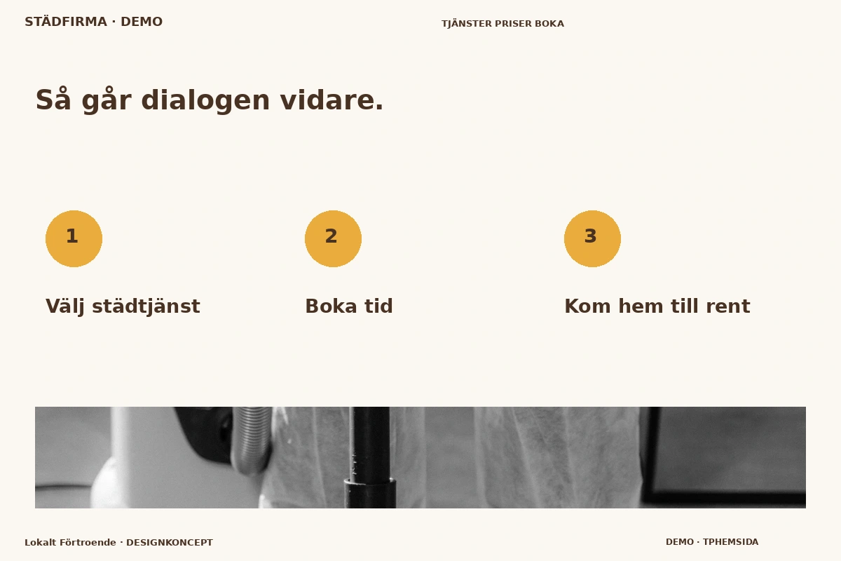 Lokalt Förtroende – Så fungerar dialogen för städfirma