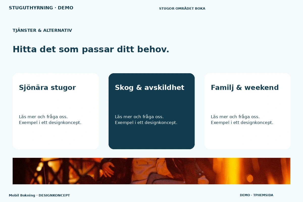 Mobil Bokning – Tjänster & alternativ för stuguthyrning