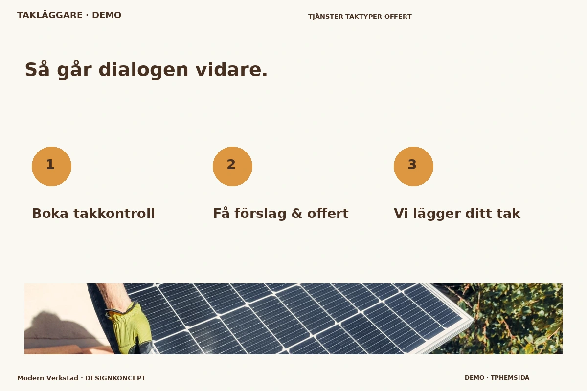 Modern Verkstad – Så fungerar dialogen för takläggare