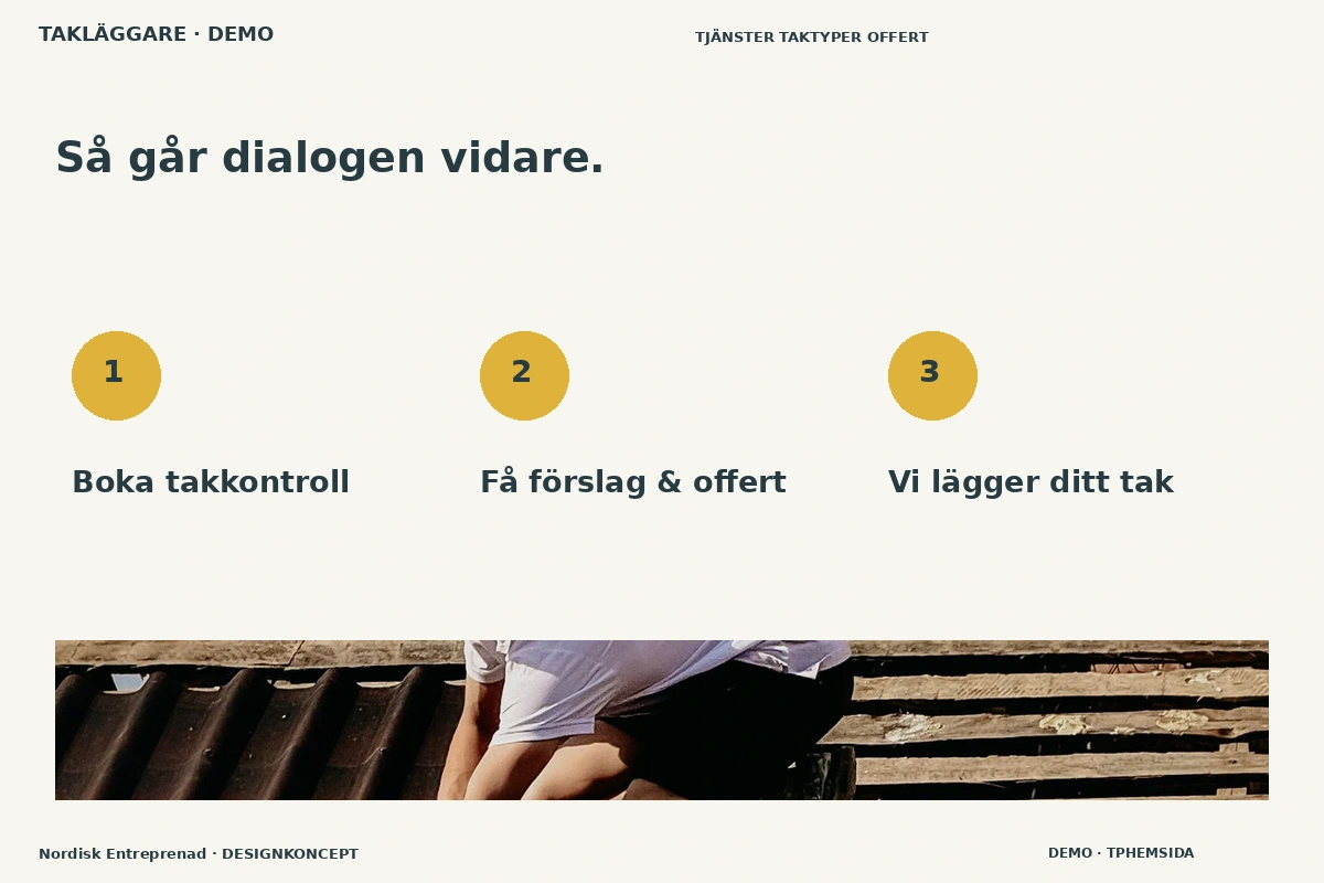 Nordisk Entreprenad – Så fungerar dialogen för takläggare