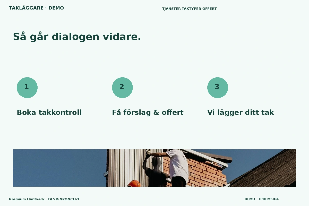 Premium Hantverk – Så fungerar dialogen för takläggare