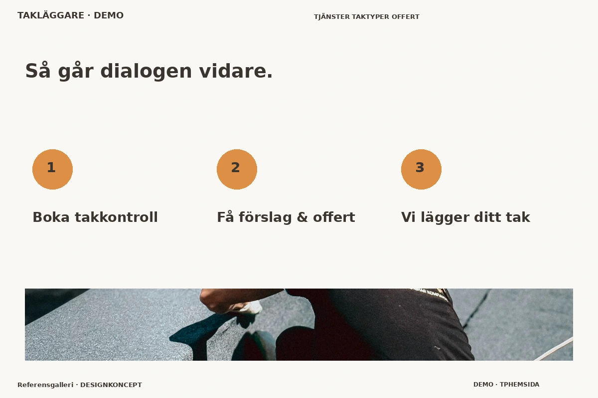 Referensgalleri – Så fungerar dialogen för takläggare