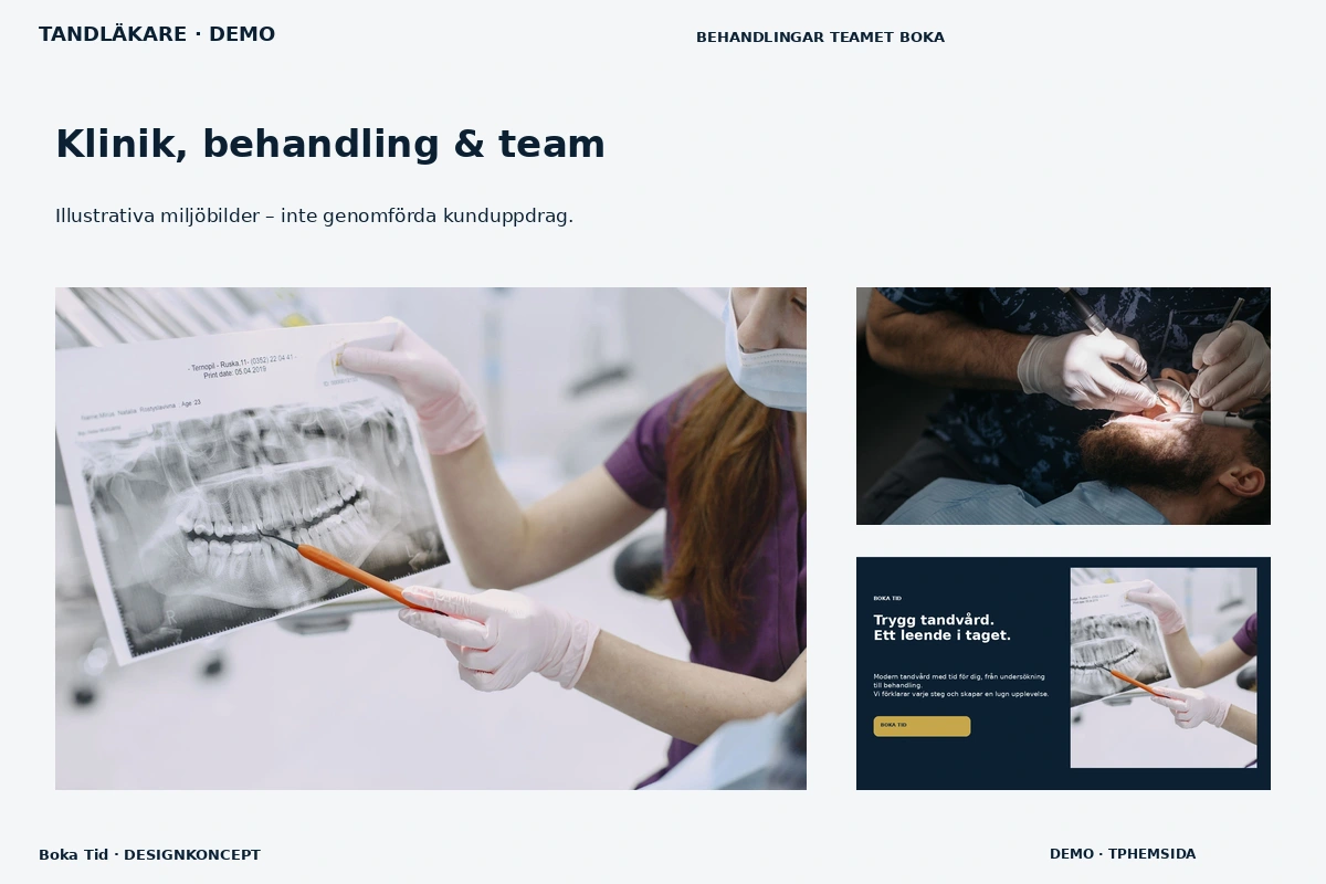 Boka Tid – Klinik, behandling & team för tandläkare