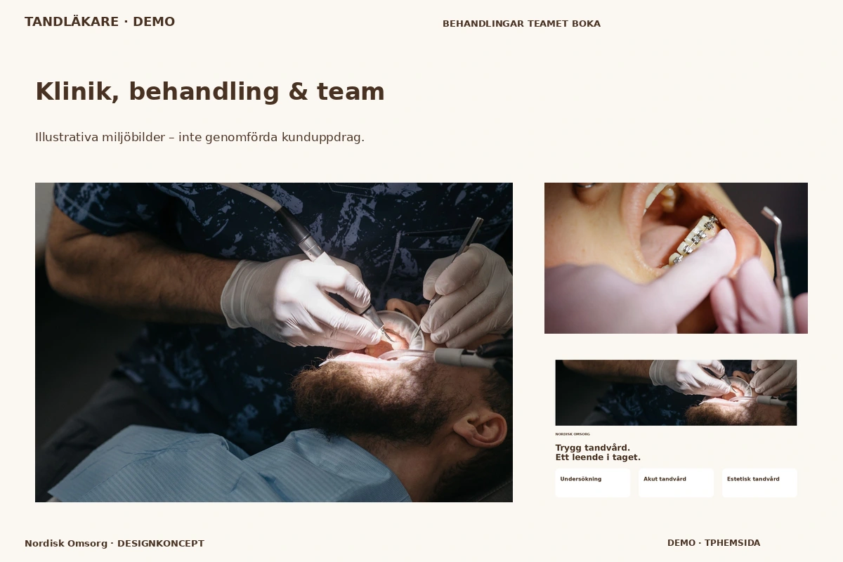 Nordisk Omsorg – Klinik, behandling & team för tandläkare