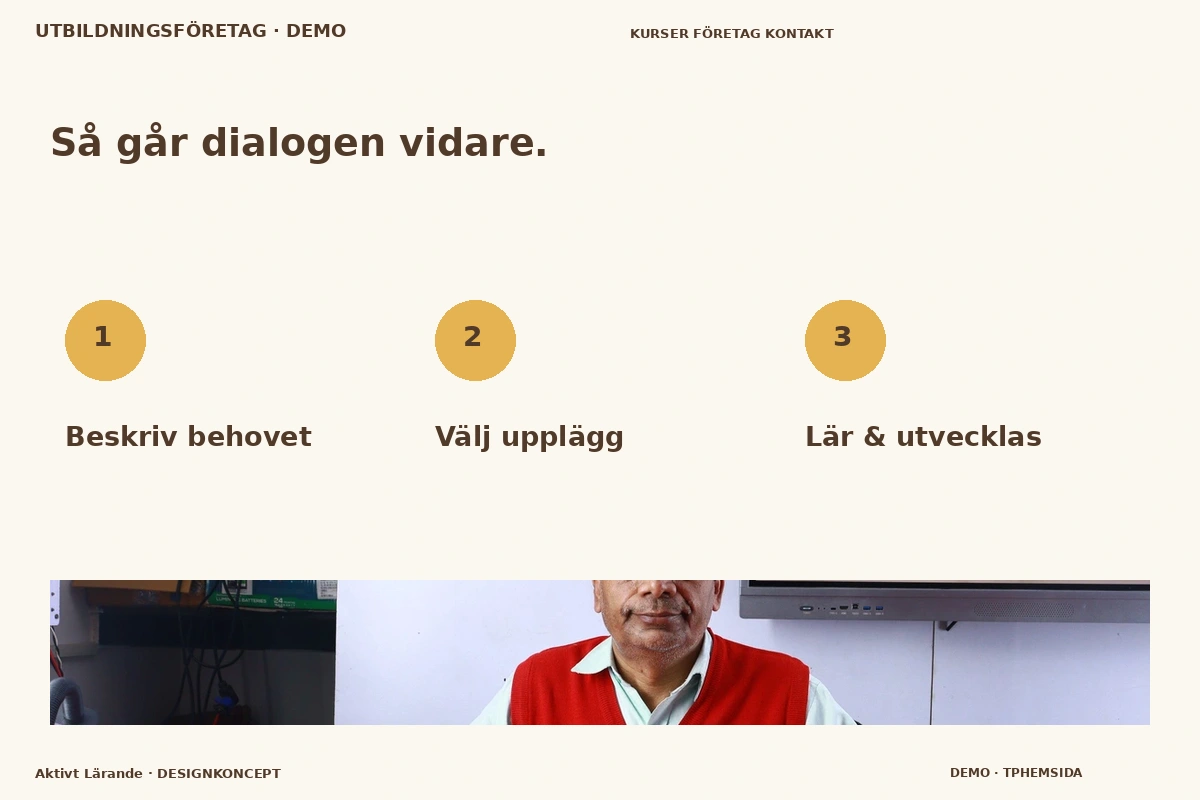 Aktivt Lärande – Så fungerar dialogen för utbildningsföretag