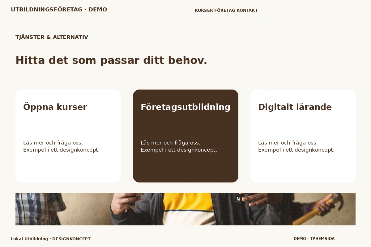 Lokal Utbildning – Tjänster & alternativ för utbildningsföretag