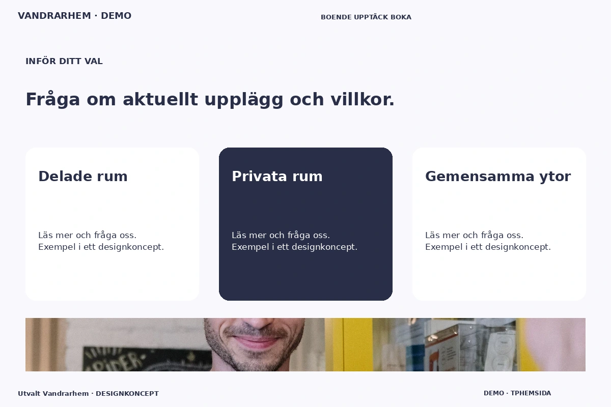 Utvalt Vandrarhem – Alternativ & villkor för vandrarhem