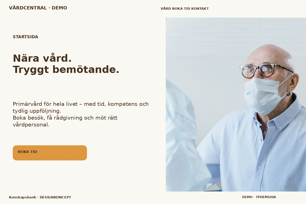 Kunskapsbank – Startsida för vårdcentral