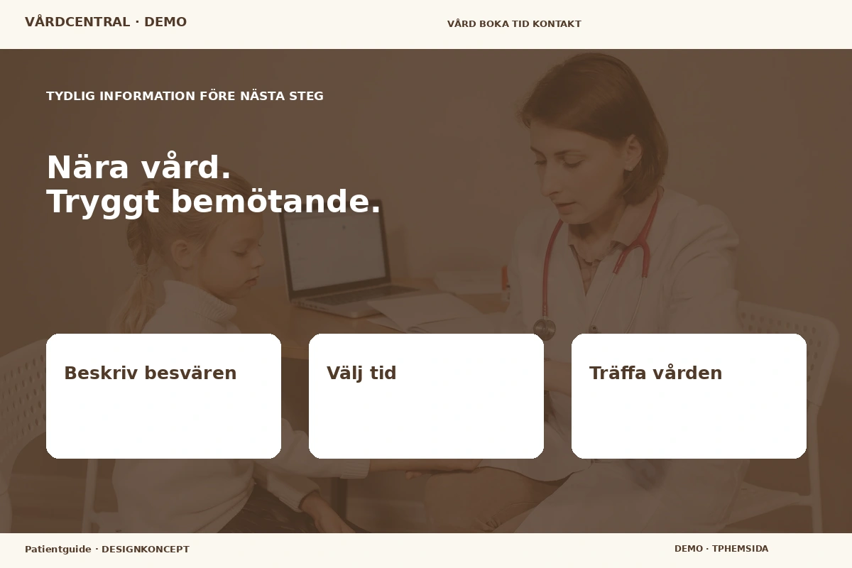 Patientguide – Inför ditt val för vårdcentral