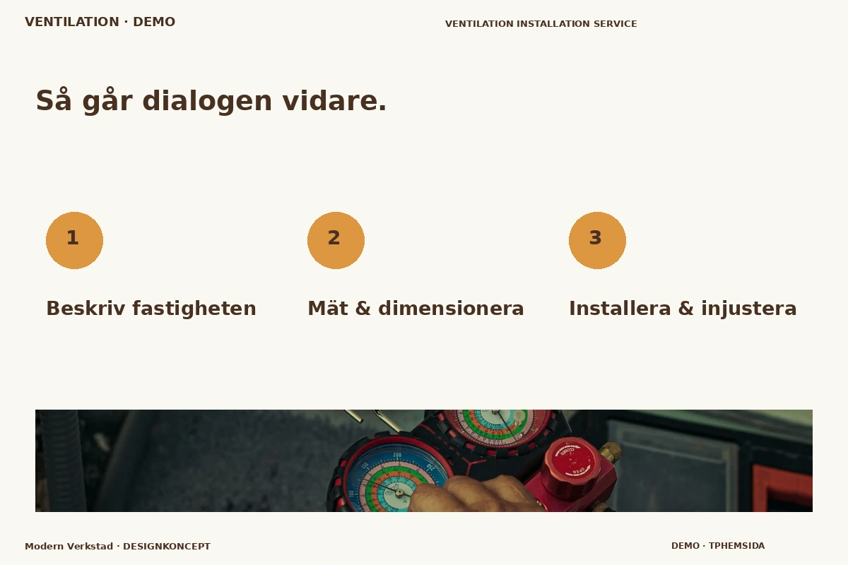 Modern Verkstad – Så fungerar dialogen för ventilation