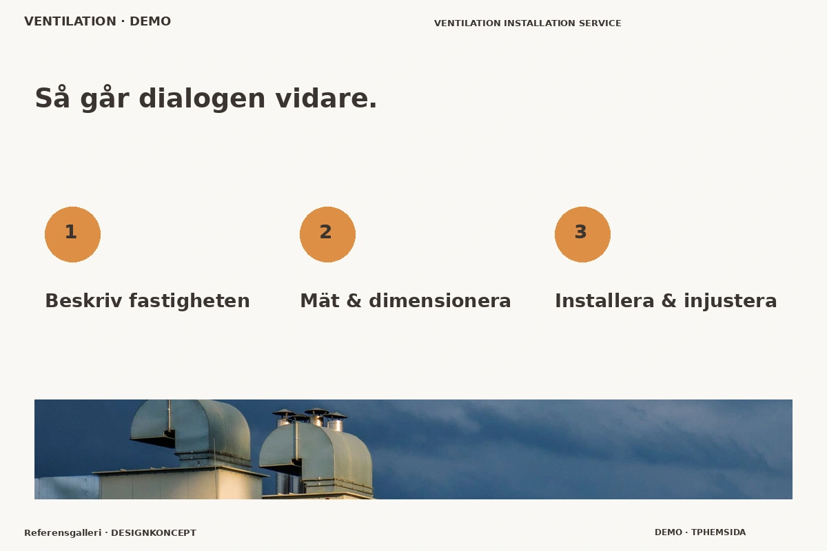 Referensgalleri – Så fungerar dialogen för ventilation