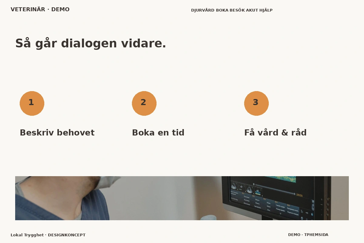 Lokal Trygghet – Så fungerar dialogen för veterinär