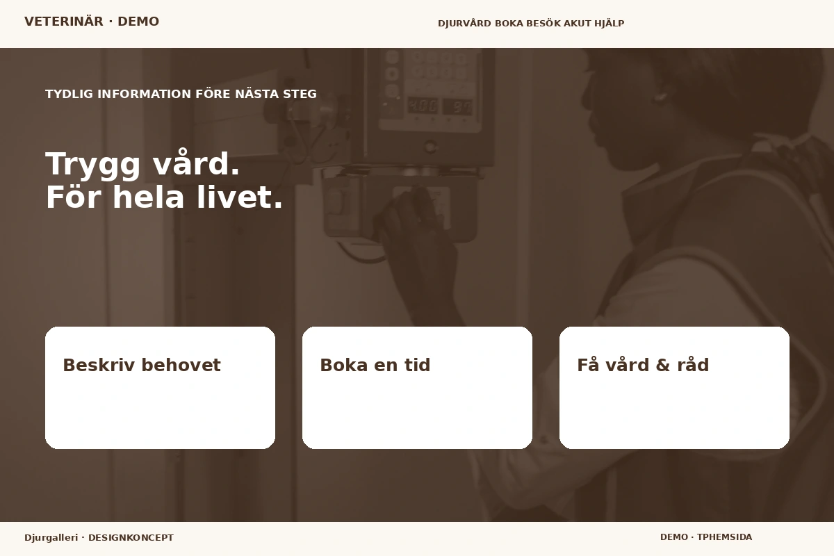 Djurgalleri – Inför ditt val för veterinär