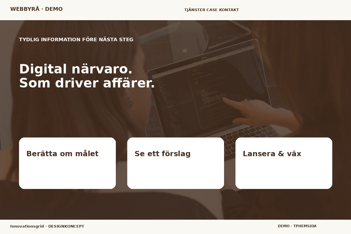 Innovationsgrid – Inför ditt val för webbyrå