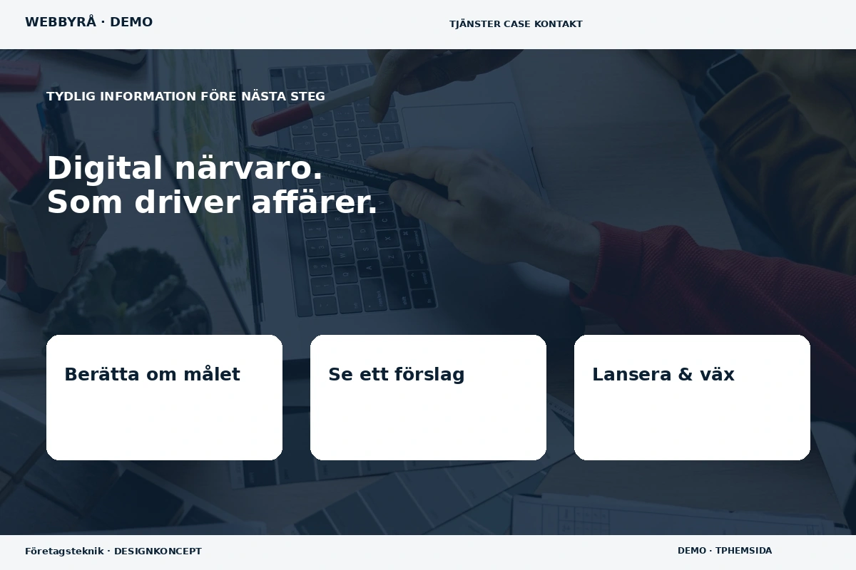 Företagsteknik – Inför ditt val för webbyrå
