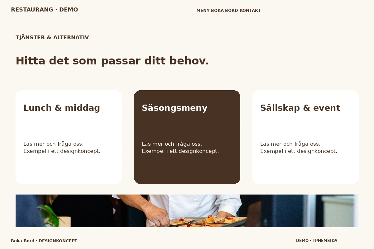 Boka Bord – Tjänster & alternativ för restaurang