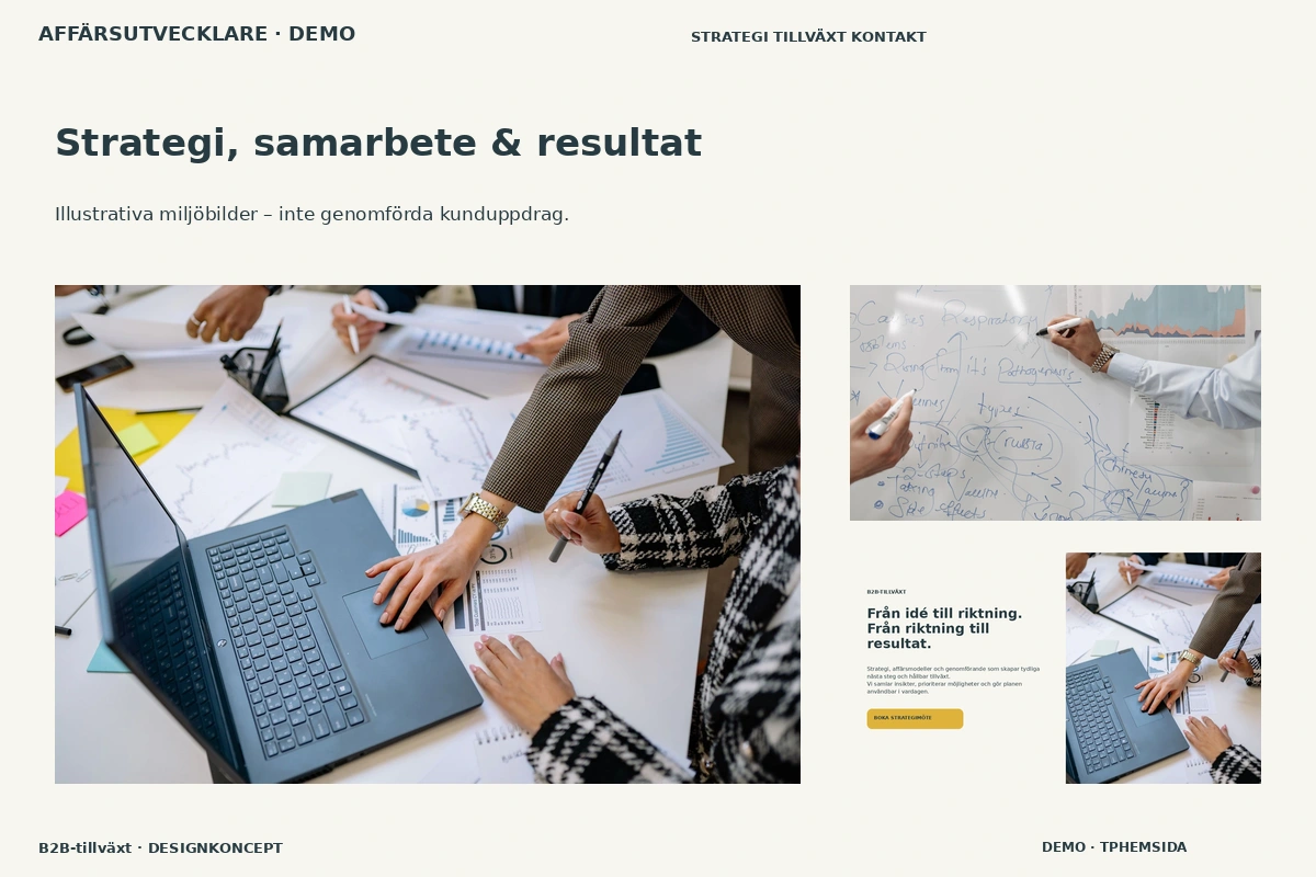 B2B-tillväxt – Strategi, samarbete & resultat för affärsutvecklare