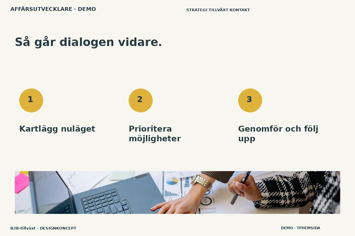 B2B-tillväxt – Så fungerar dialogen för affärsutvecklare