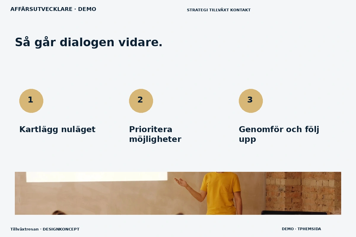 Tillväxtresan – Så fungerar dialogen för affärsutvecklare