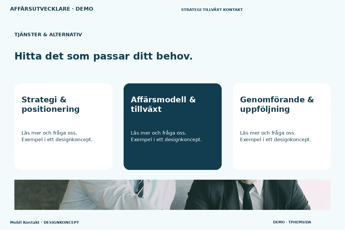 Mobil Kontakt – Tjänster & alternativ för affärsutvecklare