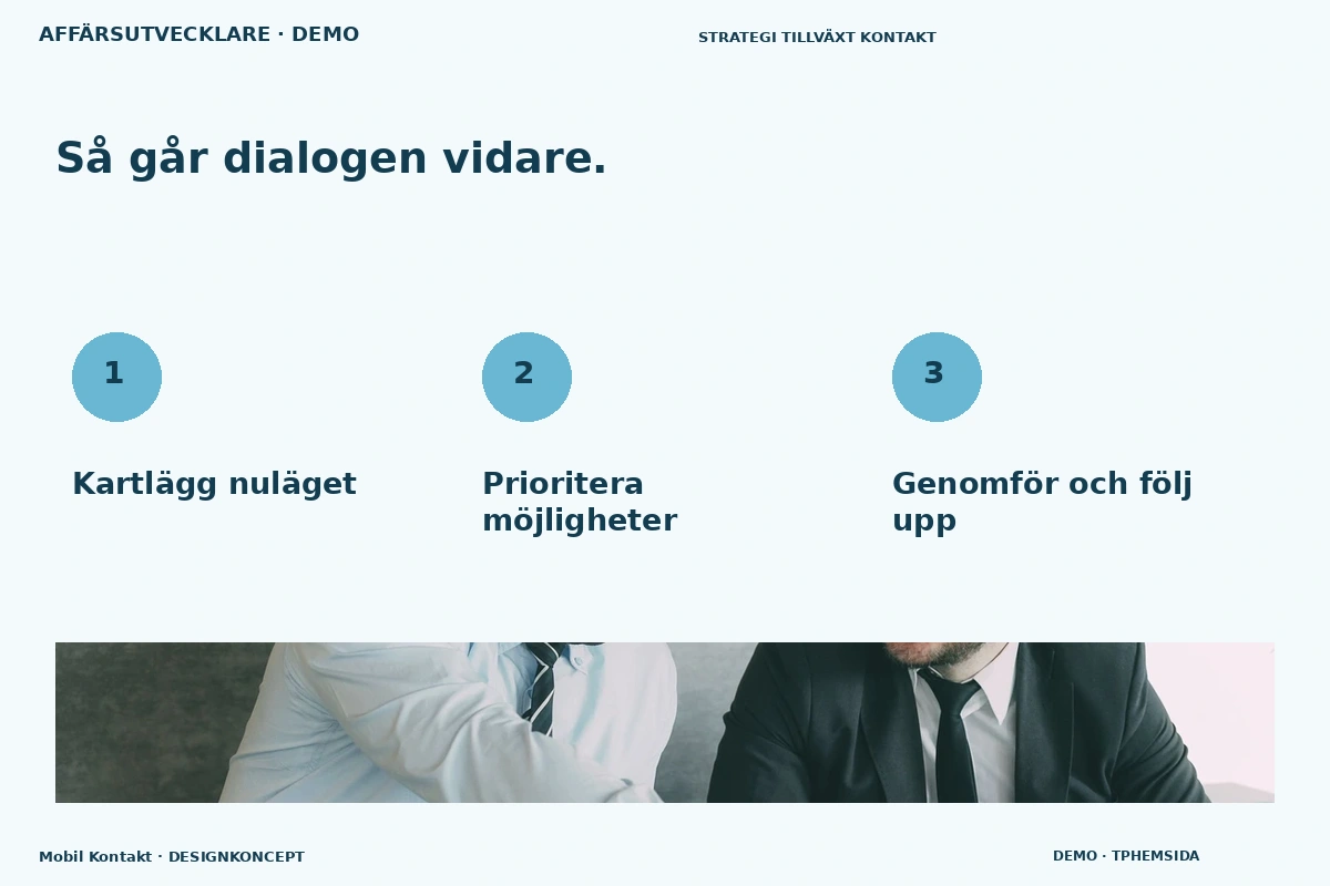 Mobil Kontakt – Så fungerar dialogen för affärsutvecklare