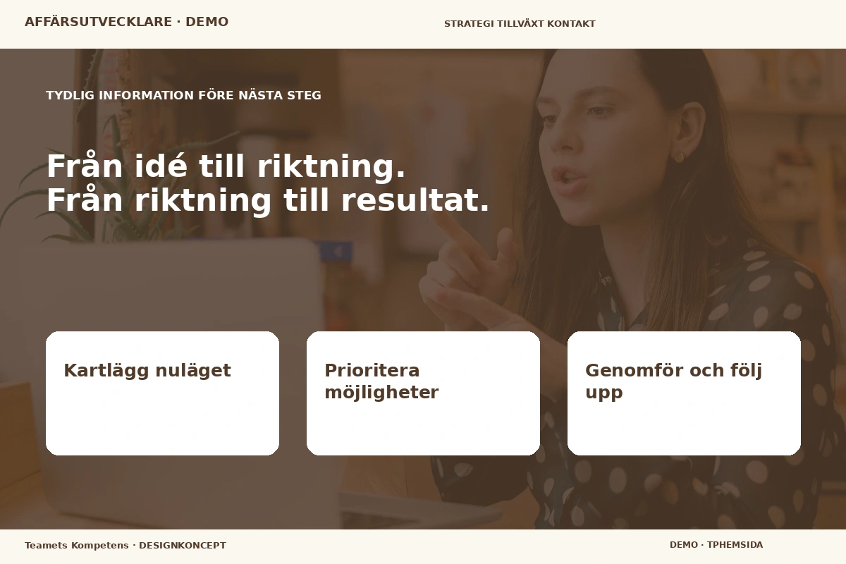 Teamets Kompetens – Inför ditt val för affärsutvecklare