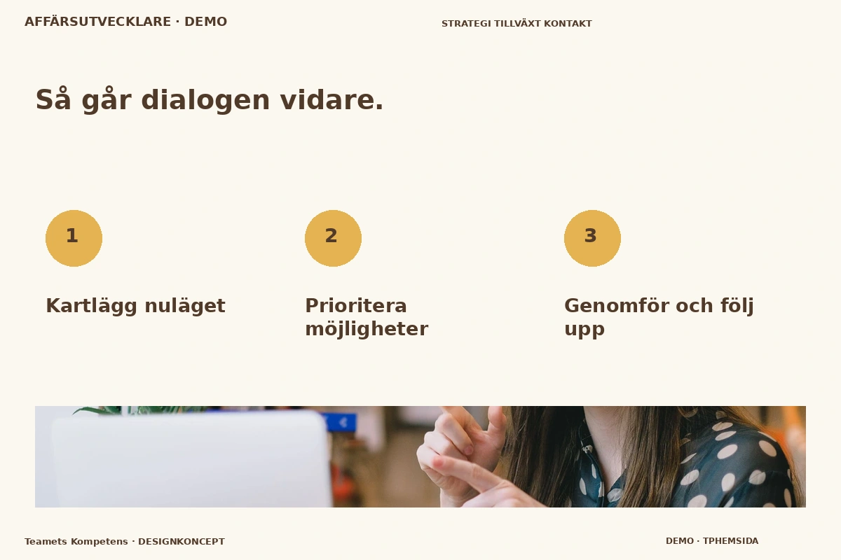 Teamets Kompetens – Så fungerar dialogen för affärsutvecklare