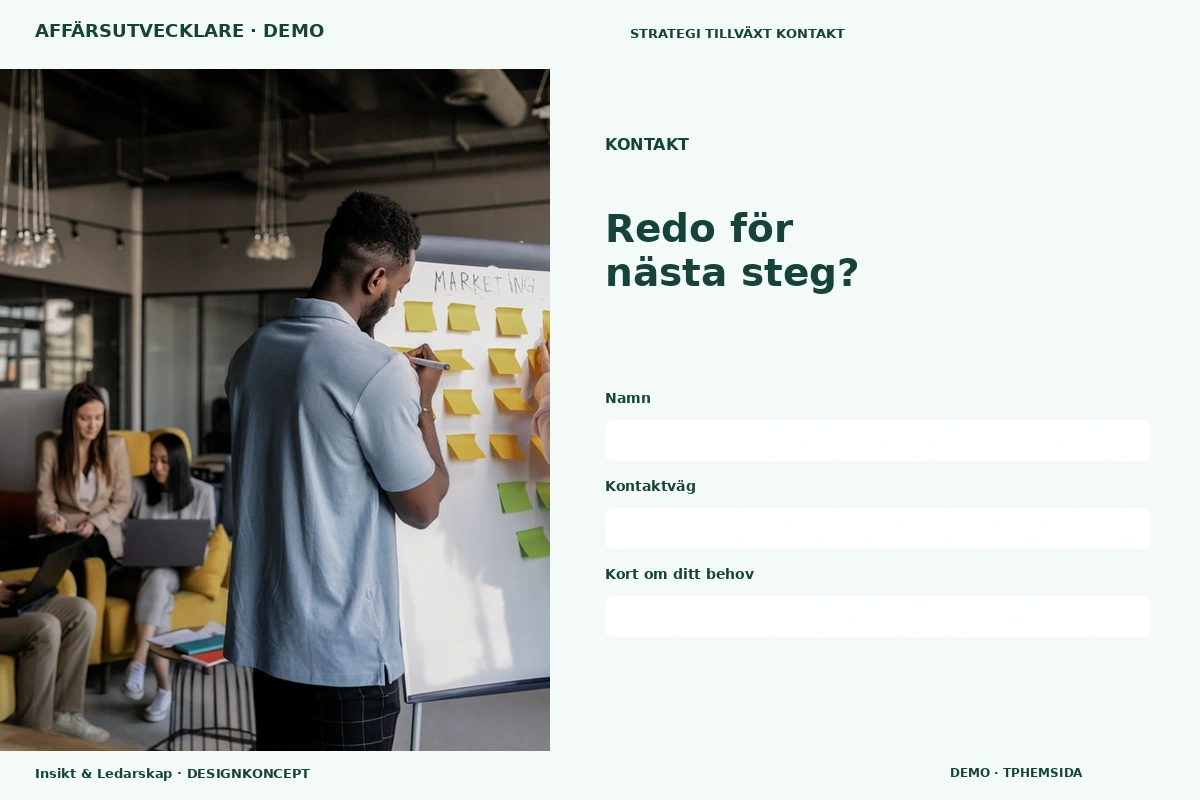 Insikt & Ledarskap – Kontakt för affärsutvecklare
