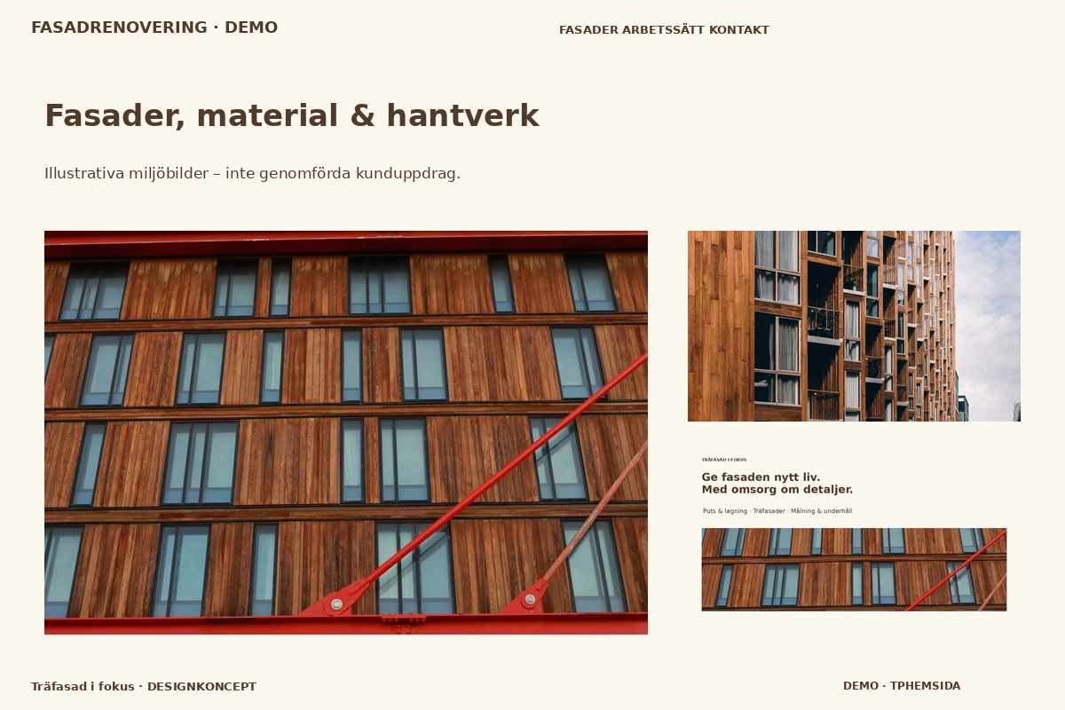 Träfasad i fokus – Fasader, material & hantverk för fasadrenovering