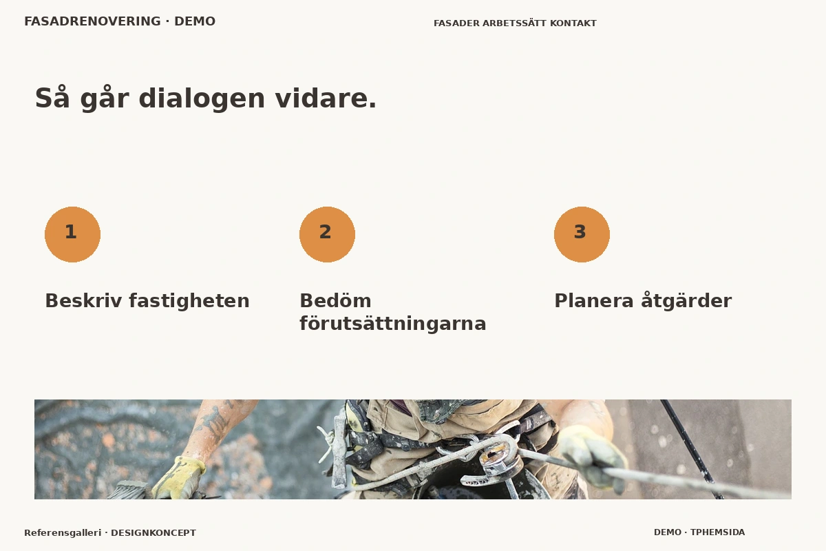 Referensgalleri – Så fungerar dialogen för fasadrenovering