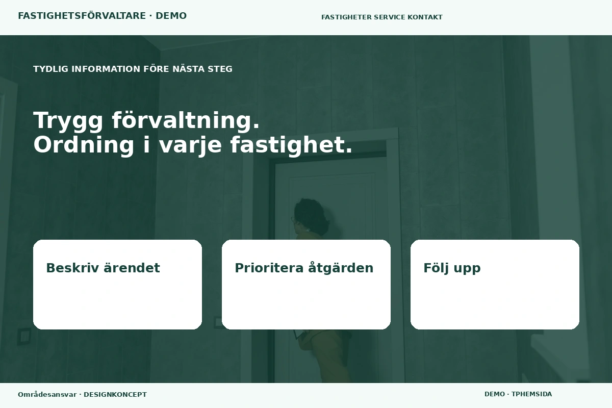 Områdesansvar – Inför ditt val för fastighetsförvaltare