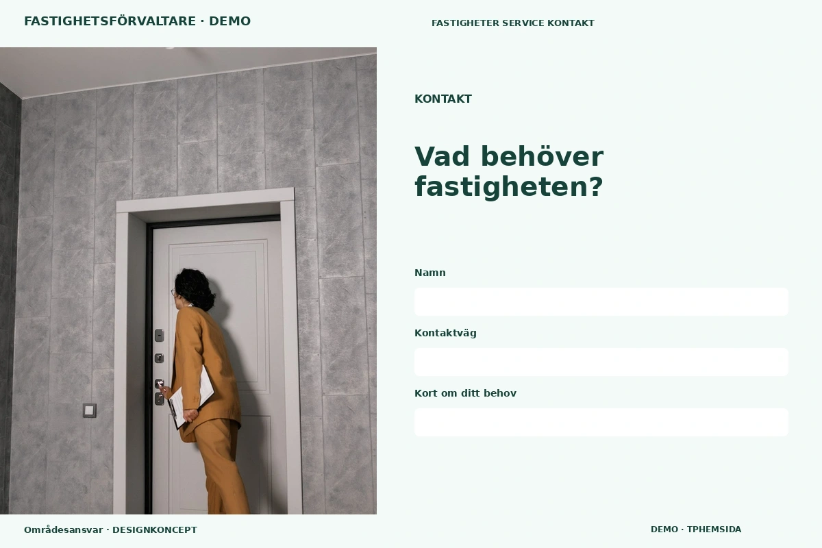 Områdesansvar – Kontakt för fastighetsförvaltare