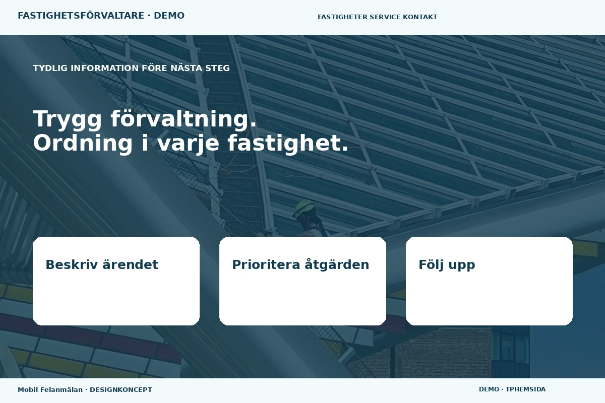Mobil Felanmälan – Inför ditt val för fastighetsförvaltare