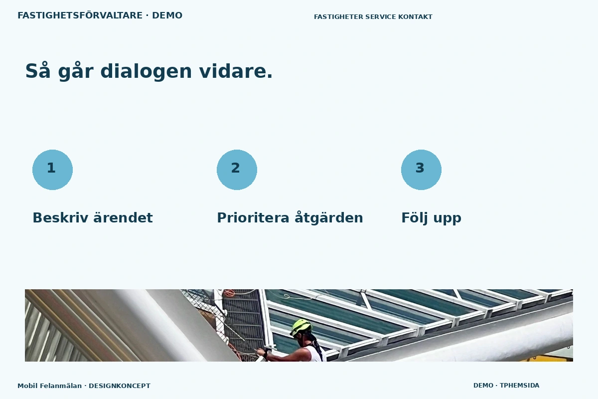 Mobil Felanmälan – Så fungerar dialogen för fastighetsförvaltare