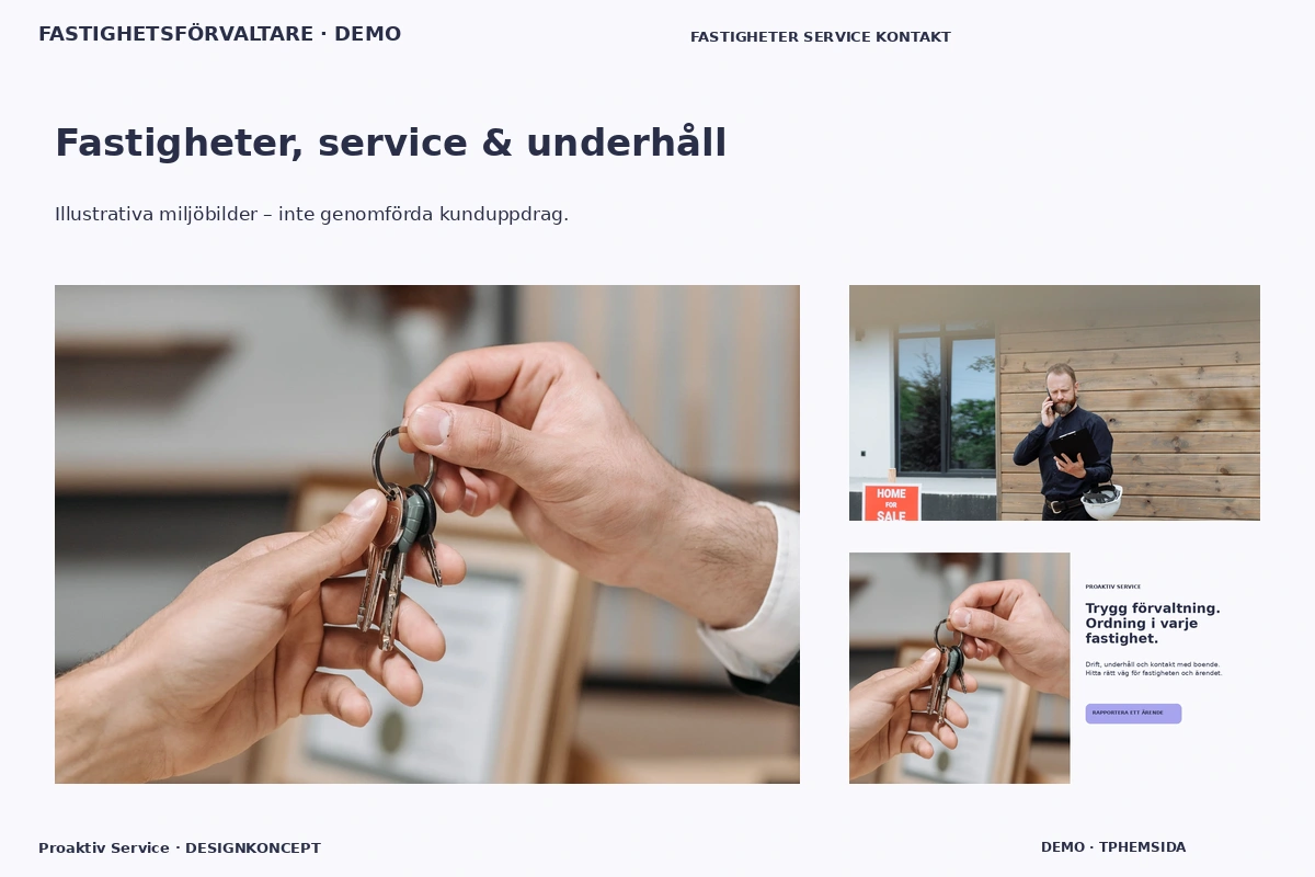 Proaktiv Service – Fastigheter, service & underhåll för fastighetsförvaltare