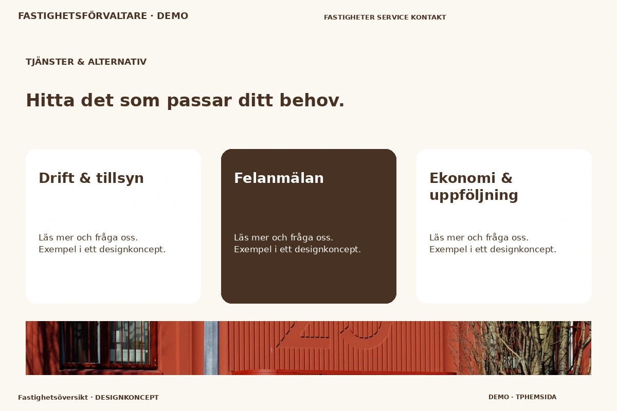 Fastighetsöversikt – Tjänster & alternativ för fastighetsförvaltare