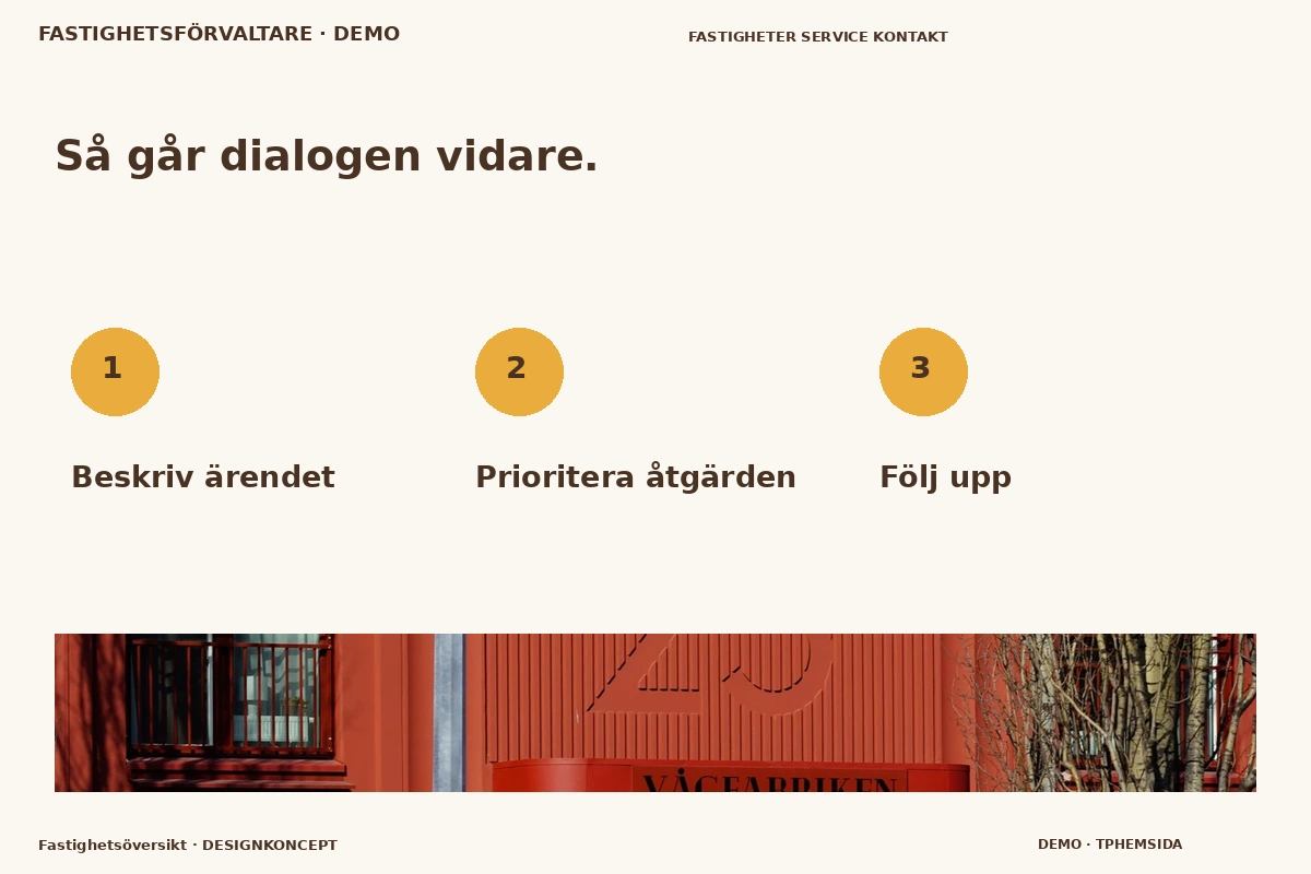 Fastighetsöversikt – Så fungerar dialogen för fastighetsförvaltare
